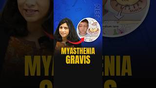 Myasthenia Gravis  NEET Concept neetbiology neetbiologypreparation neet2024 [upl. by Ahsital429]