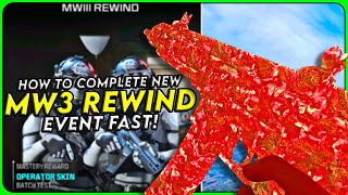 How To Complete MWIII Rewind Event Fast MW3 Multiplayer Event [upl. by Fitz]