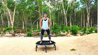 15 Min Low ImpactBeginners Rebounding workout to Build Confidence on a Jumpsport Fitness Trampoline [upl. by Asiela]