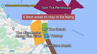 Where to stay in Da Nang 5 Best areas and hotels [upl. by Clifford]