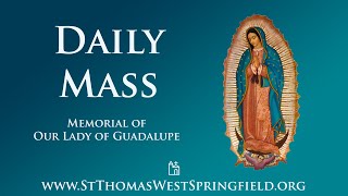 Daily Mass Thursday December 12 2024 [upl. by Ronoc]