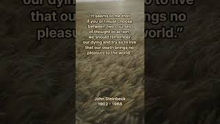 quotQuotes by John Steinbeck 3quot quotes [upl. by Ahsaelat]