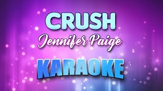 Jennifer Paige  Crush Karaoke amp Lyrics [upl. by Chris]