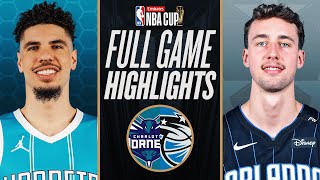 HORNETS at MAGIC  EMIRATES NBA CUP 🏆  FULL GAME HIGHLIGHTS  November 12 2024 [upl. by Mccormac]