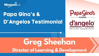 Papa Ginos DAngelos Testimonial Greg Sheehan  Full Interview [upl. by Cheshire107]