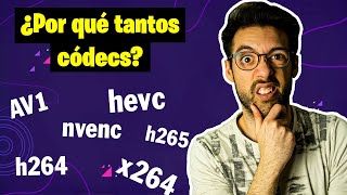 📹 Estas son las DIFERENCIAS entre los CÓDECS de VÍDEO para STREAMING H264 HEVC AV1 y X264 [upl. by Abrahan]