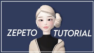 ZEPETO Girl face  Tutorial [upl. by Leahcimal]