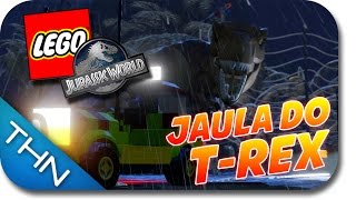 🎮 LEGO JURASSIC WORLD  3 JAULA DO TREX [upl. by Porty]