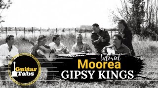 Moorea  Gipsy Kings  Guitar Tabs  Guitar tutorial [upl. by Glenine89]