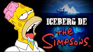 EL MÁS PROFUNDO Y OSCURO ICEBERG DE LOS SIMPSON  Ft ArchivoAzul [upl. by Ahsimik]