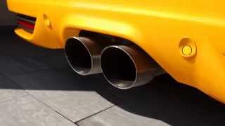 Exhaust Ford Focus ST Mk3 Milltek Catback Nonresonated louder Estate [upl. by Nosreffej]