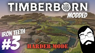 Can we survive a 25day drought on Cycle 4 Timberborn Iron Teeth Modded Episode 3 [upl. by Yeliak]