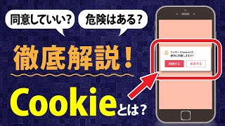 「Cookie」ってなに？同意して大丈夫？注意点と関連設定まとめ [upl. by Yecrad]