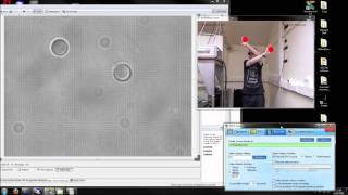 HoloHands Kinect control of holographic optical tweezers [upl. by Albion]