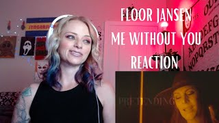 Floor Jansen Nightwish  Me Without You  No Pausing Reaction [upl. by Orutra]