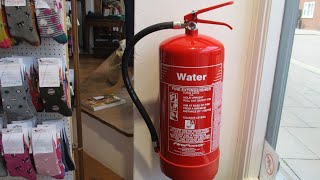 Huge Firepower 9L Water Fire Extinguisher [upl. by Cohlette909]