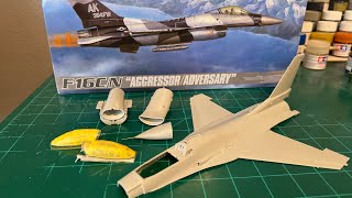 Tamiya 148 F16 Aggressor Part 2 [upl. by Clifton]