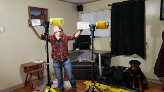 Stanley vs Lutec 6290XL 7000 Lumen LED Work Light Review [upl. by Orion557]