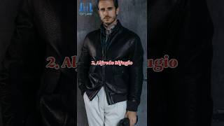 Top 10 HighQuality Leather Jacket Brands In Europe shortvideo top10 quality leather jacket [upl. by Lavotsirc]