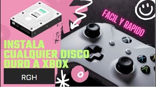 Instalar Cualquier Disco Duro a Xbox 360  rgh [upl. by Lalittah]