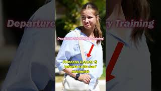 Princess Leonor amp Infanta Sofia Sad Moments shorts viral spain [upl. by As501]