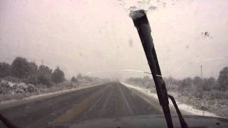 Marsh Pass Snow near Kayenta AZ [upl. by Akenet718]