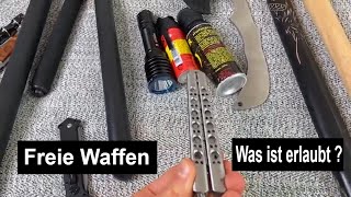 Freie Waffen  Was ist erlaubt [upl. by Greysun]