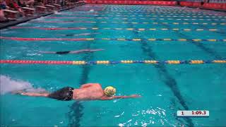 Men’s 400y Free Relay Heat 1  2018 NCSA Junior Championships [upl. by Aicile]