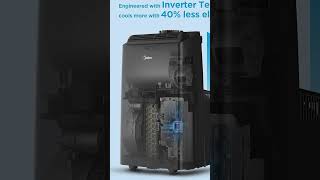 Midea Duo 14000 BTU Portable Air Conditioner Review shorts [upl. by Arvid]