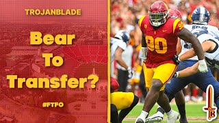 REPORTS Bear Alexander To Leave USC In Spring Window [upl. by Alul]