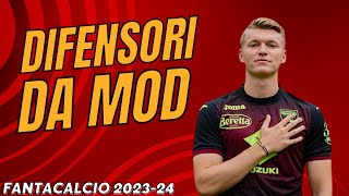 5 DIFENSORI DA MODIFICATORE AL FANTACALCIO  Guida allAsta del Fantacalcio 202324 [upl. by Akirret]