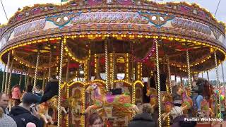 CAROUSEL GALOPPING HORSES Holden  Hull Fair United Kingdom 2017 [upl. by Howard]