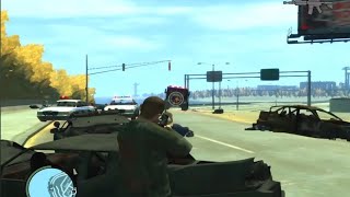 GTA 4 LCPD Vs Niko 720p Little Bay Bohan Liberty City [upl. by Eitsyrc182]