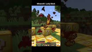 Minecraft but the world is lucky block gaming minecraft oneblock video shorts minecraftgame [upl. by Neerod430]