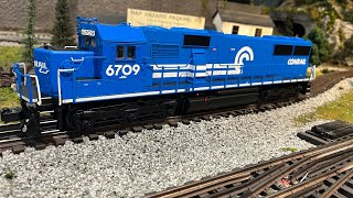 Lionel Legacy Conrail SD50 [upl. by Ddene349]