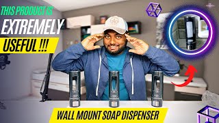 Best Wall Mount Soap Dispenser  Handwash Dispenser  Unboxing amp Review ⚡ [upl. by Vikki]