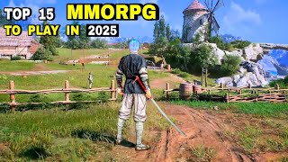 Top 15 Best MMORPG games to Play in 2025 for Android amp iOS  English Version [upl. by Naeroled]