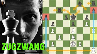 Ván 43  Bobby Fischer Tung Đòn Zugzwang Khiến Nhà Cựu Vô Địch Hoa Kỳ Bế Tắc  My 60 Memorable Games [upl. by Attesor555]