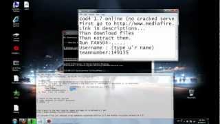 How to play COD4 modernwarfare online no cracked servers 100 working [upl. by Ahsilrak]