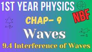 94 interference of waves Chapter 9 Class 11 Physics NBF [upl. by Jasmina]