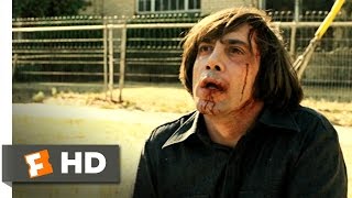 No Country for Old Men 1011 Movie CLIP  Chigurhs Car Accident 2007 HD [upl. by Ahsyt]