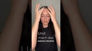 Rosiger Glow und Frische im Gesicht in 2 Minuten mit diesen beiden Gesichtsyoga Handgriffen [upl. by Amuwkuhc]