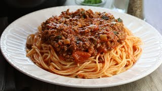 Quick amp Easy Spaghetti Bolognese [upl. by Artima848]