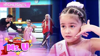 Vice Ganda and Mini Miss U Janinas entertaining act  Its Showtime Mini Miss U [upl. by Harte]