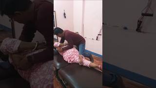 Spine adjustment chiropractic chiropractic chiropractorshortsfeedshortsviralyoutubesearch [upl. by Leiruh]