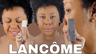 RESENHA BASE LANCÔME TEINT IDOLE ULTRA WEAR CARE amp GLOW EM PELE NEGRA [upl. by Seditsira96]