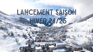 Lancement saison dhiver 2425 [upl. by Aicilat16]