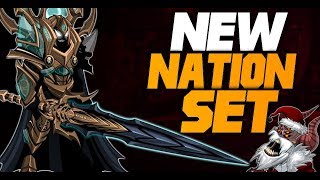 AQW NEW NATION SET Copper Void ChronoKnight  January Upgrade Package [upl. by Alahc]