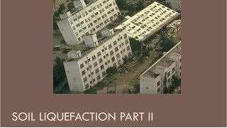 CEEN 545  Lecture 24  Soil Liquefaction Part 2 [upl. by Airolg402]