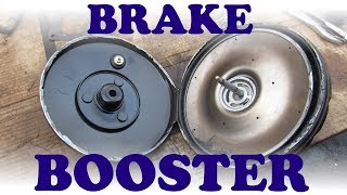 How a Brake Booster and Master Cylinder Work [upl. by Tammie]